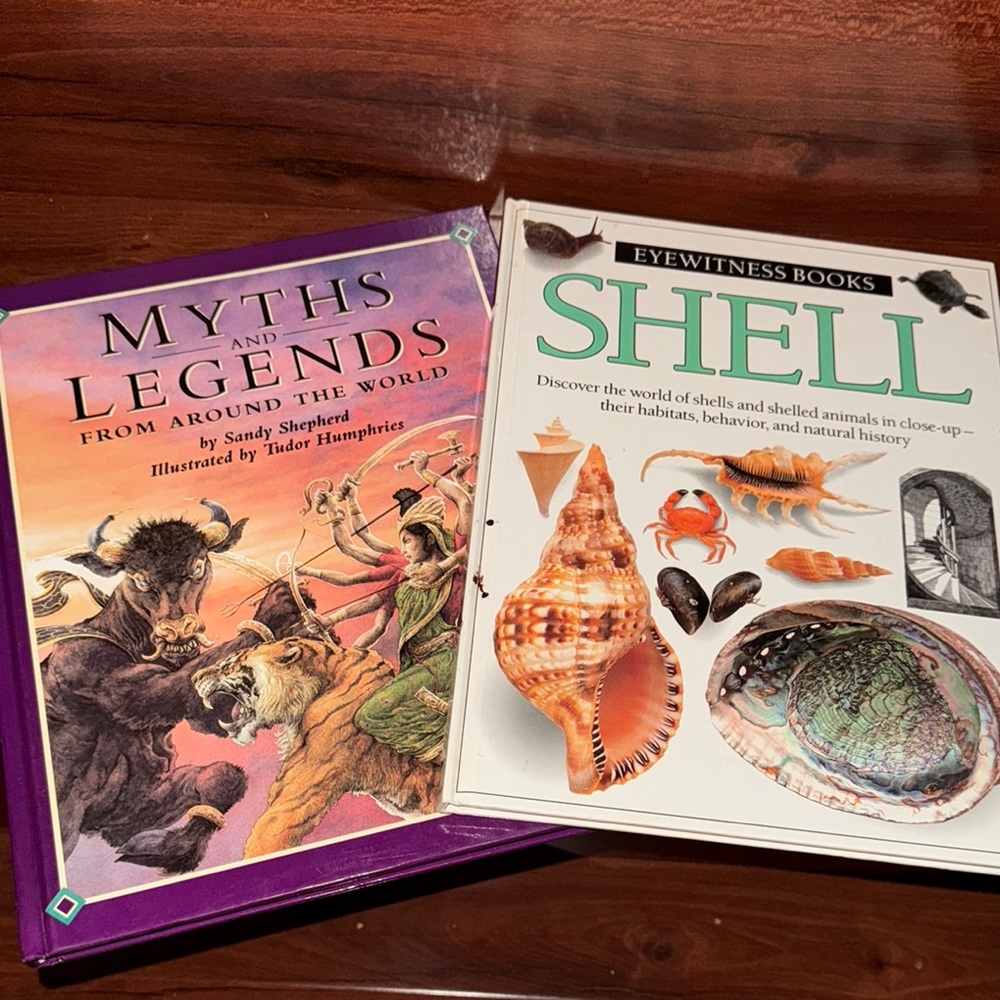Myths and Legends & Shell Books - new condition